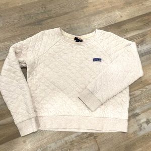 Patagonia Organic Cotton Quilted Crenwneck